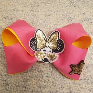 🆕️👸🎀🐀 8" Minnie mouse boutique hair bow